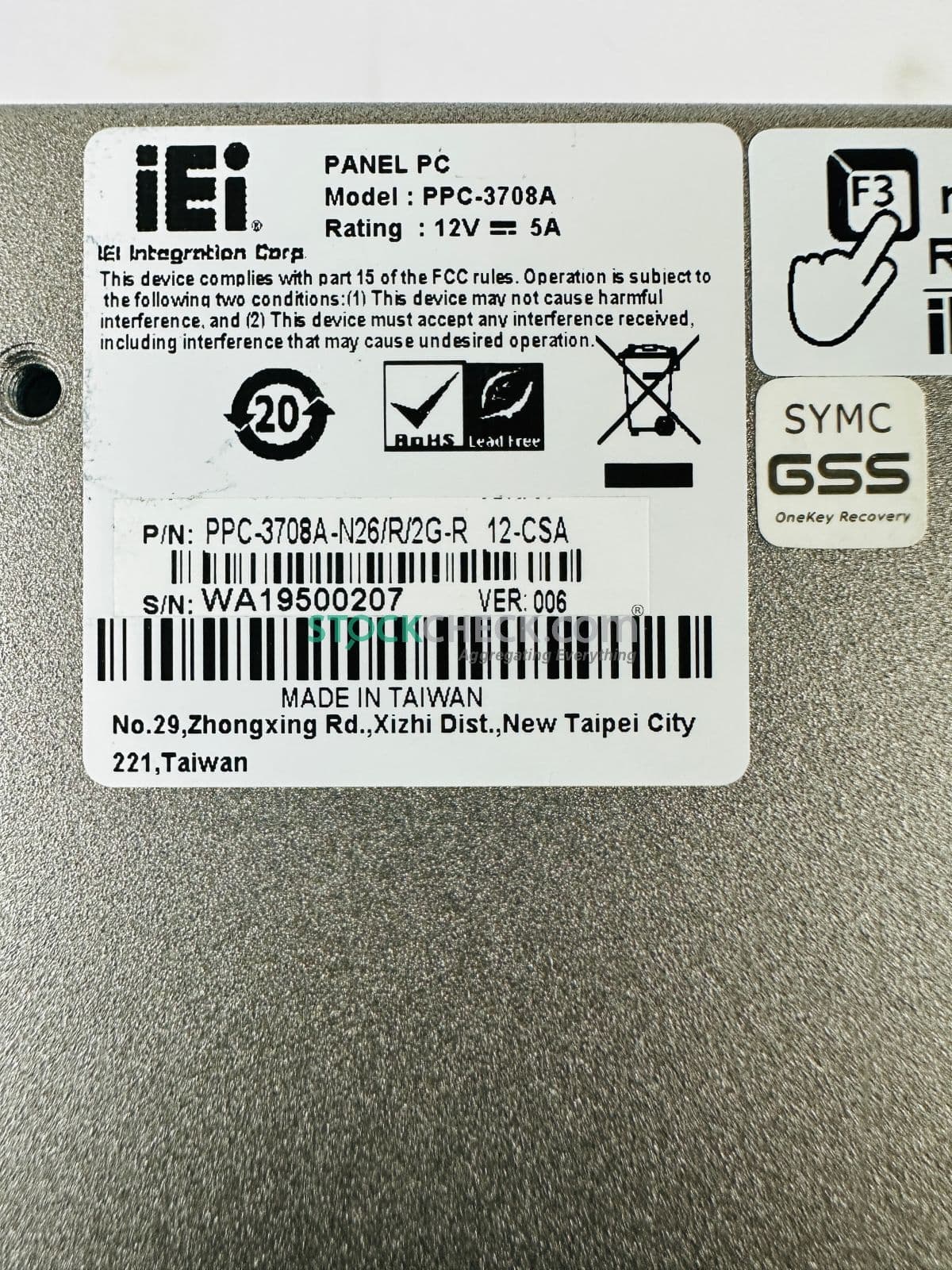 PPC-3708A 6