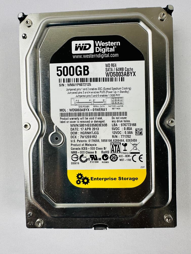 WD5003ABYX-01WERA1